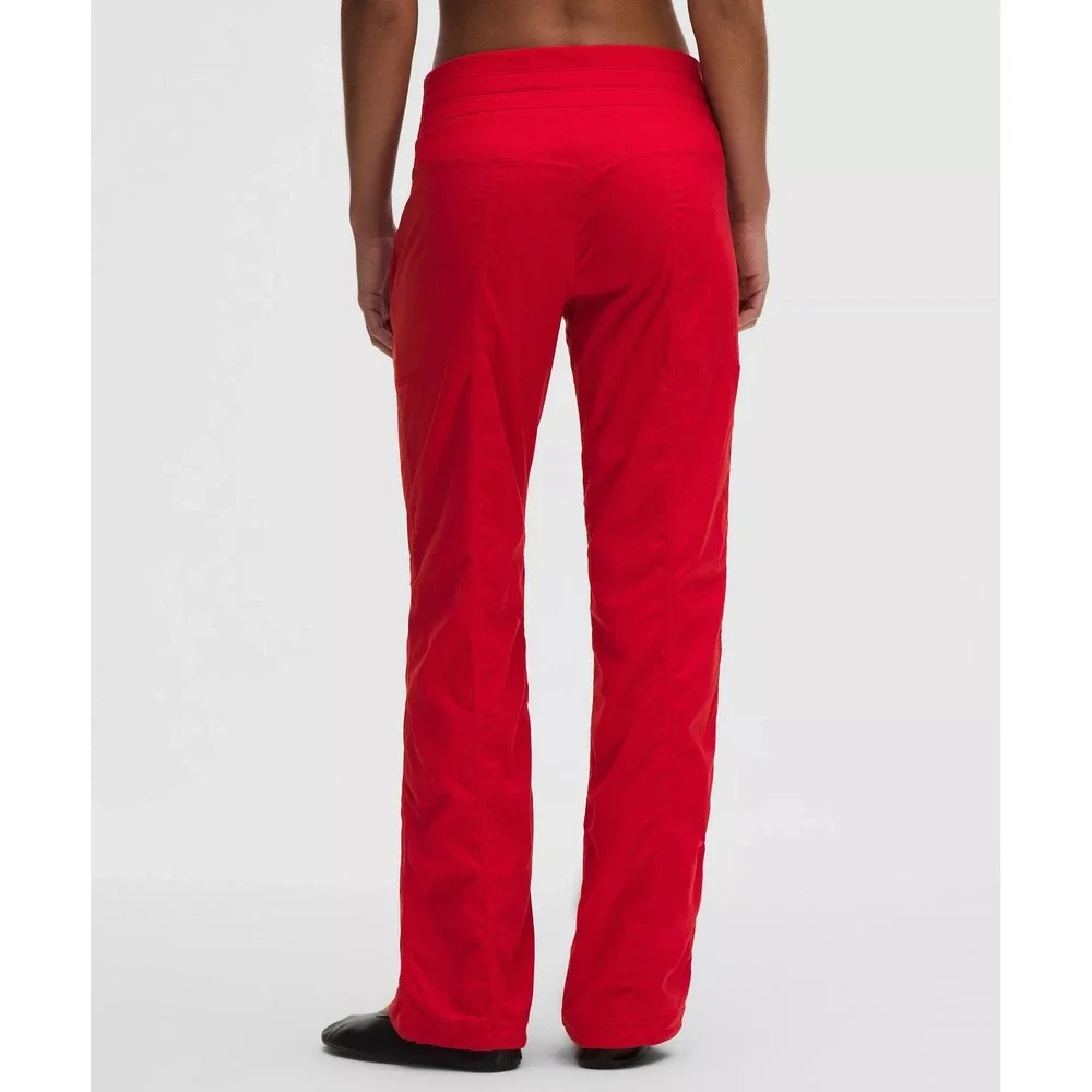 390-Lululemon-Dance Studio Mid-Rise Pant Regular-Oxford Red - Picture 3 of 11